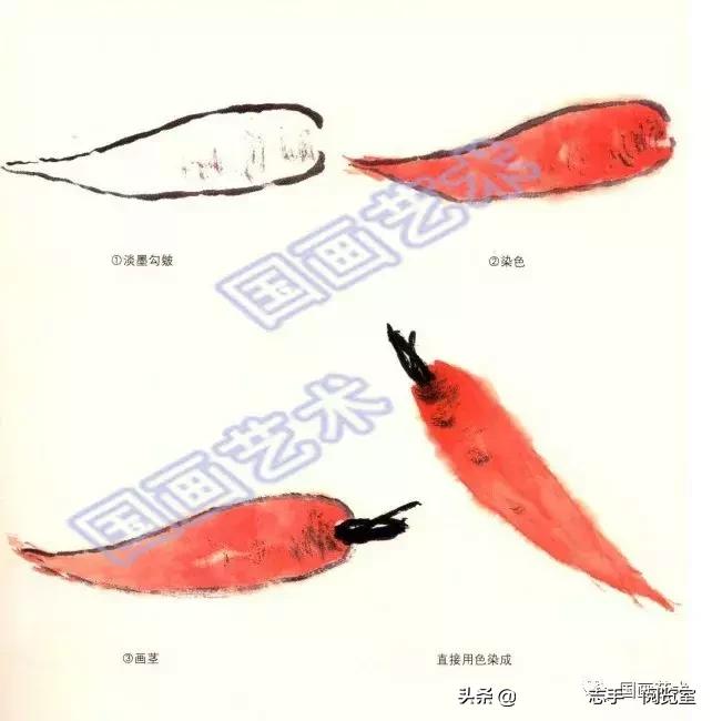 八种常见蔬菜画法,各种蔬菜画法