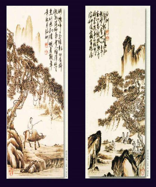 烙画作品大全集,烙画精品100幅