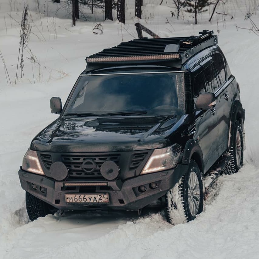 尼桑途乐y62改装全过程,途乐y62黑武士加备胎