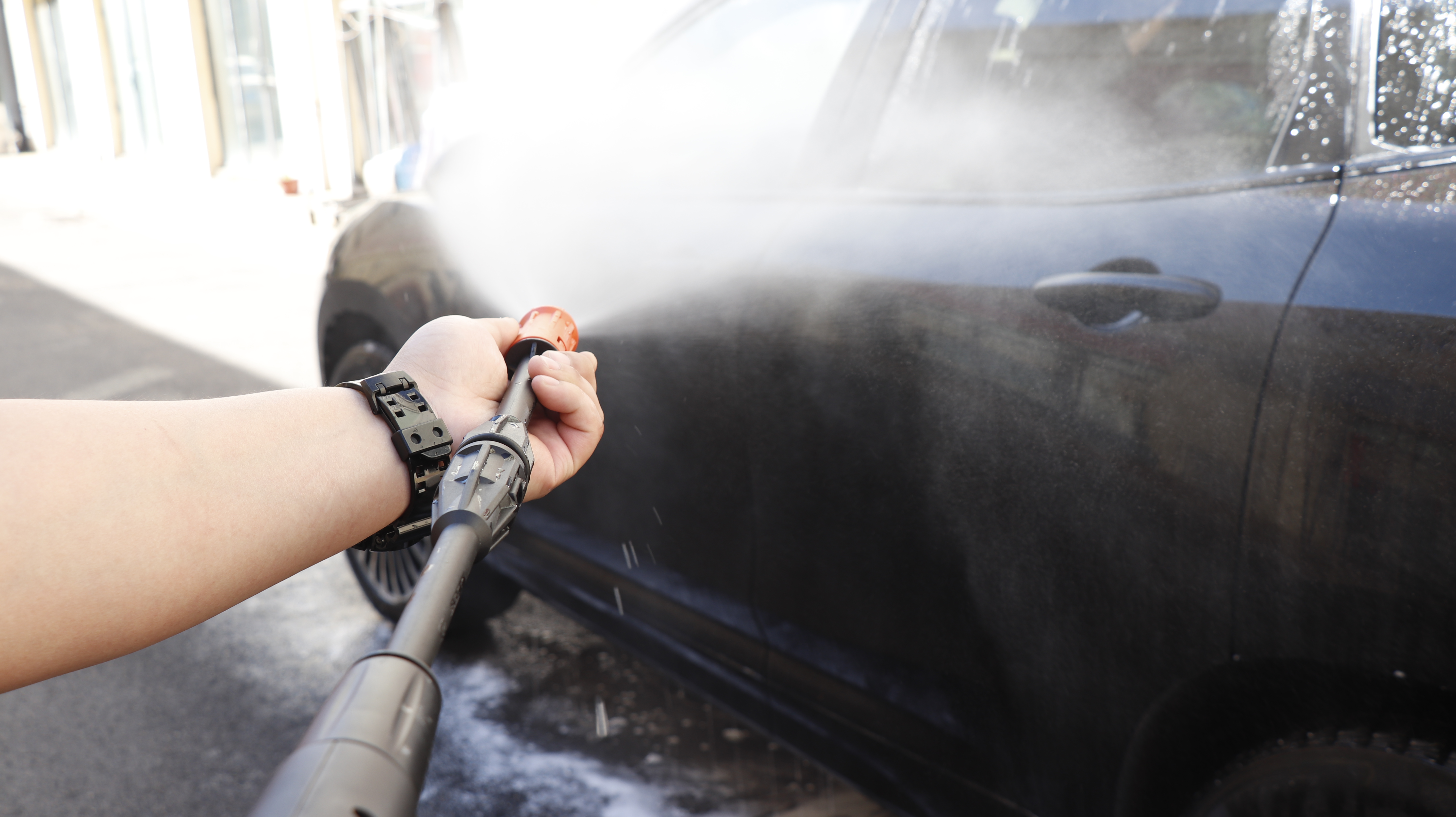 省水家用洗车机,便携洗车水评测