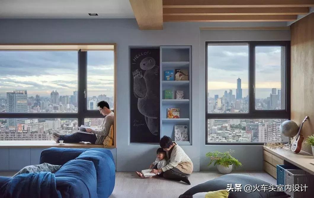 最浪漫亲子宅设计,三口之家亲子宅设计亮点吸引眼球
