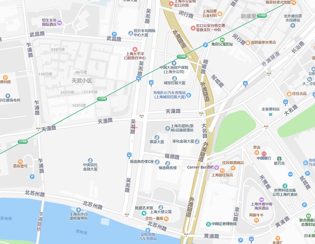 洞悉上海市天潼路改建：连通虹口静安两区，仍有自行车道、人行道