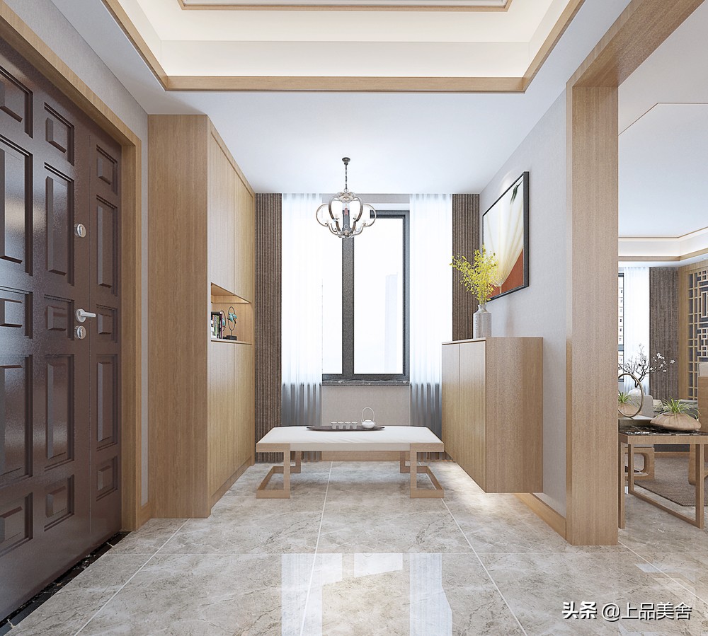 碧桂园146中式装修案例,中式装修146平方