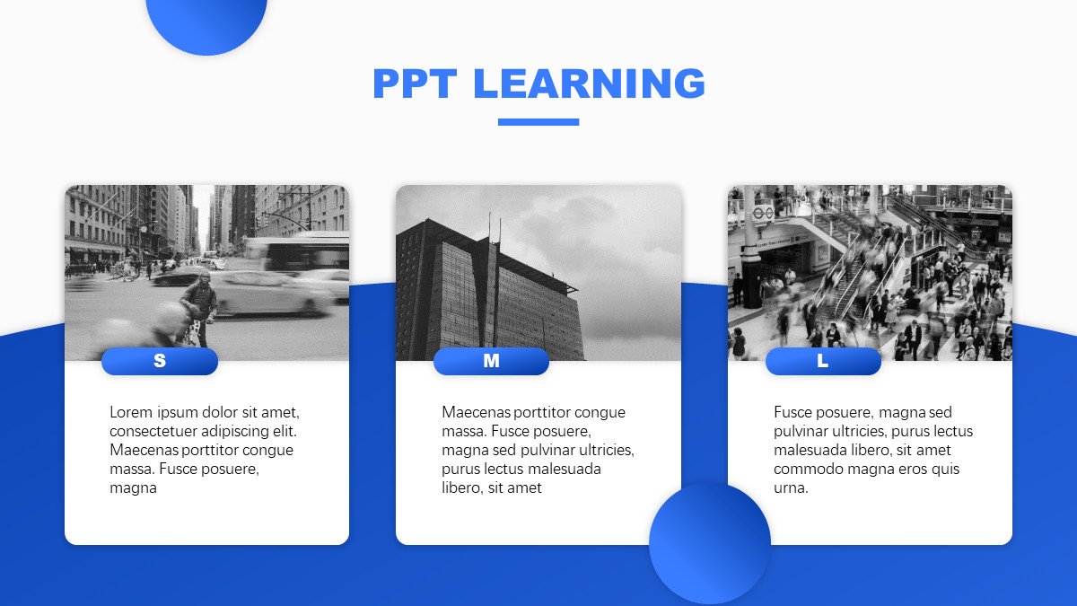 一个矩形做一个高逼格ppt,ppt蓝色科技风的矩形制作