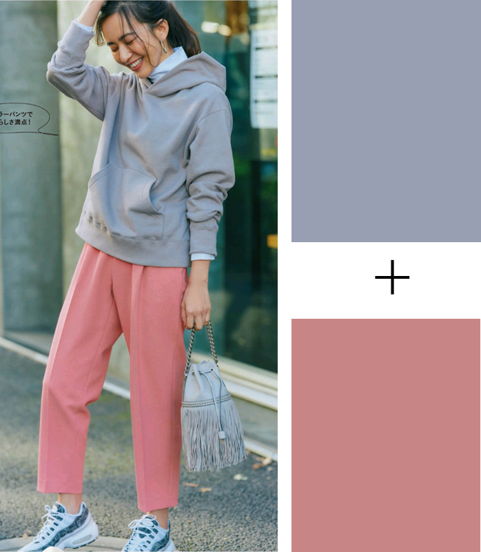 高级灰的穿搭春季,春天穿衣要讲究配色