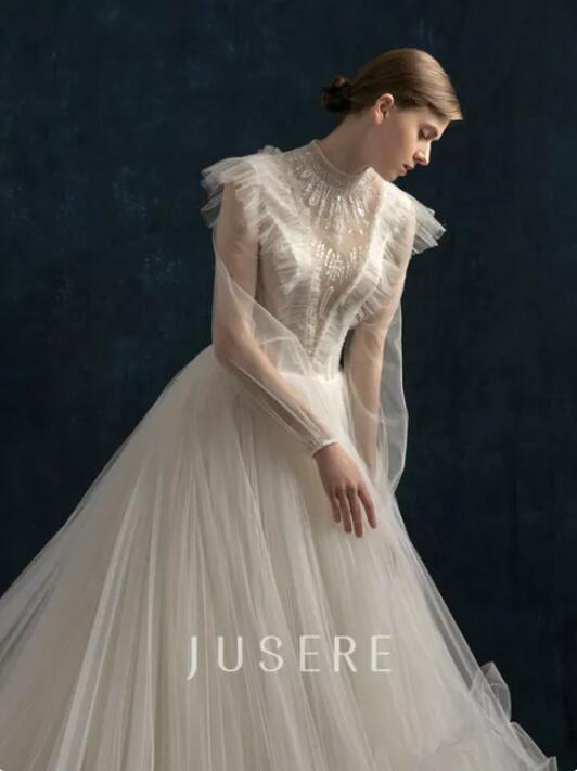 十二星座婚纱天蝎座的太好看了,十二星座专属高贵婚纱