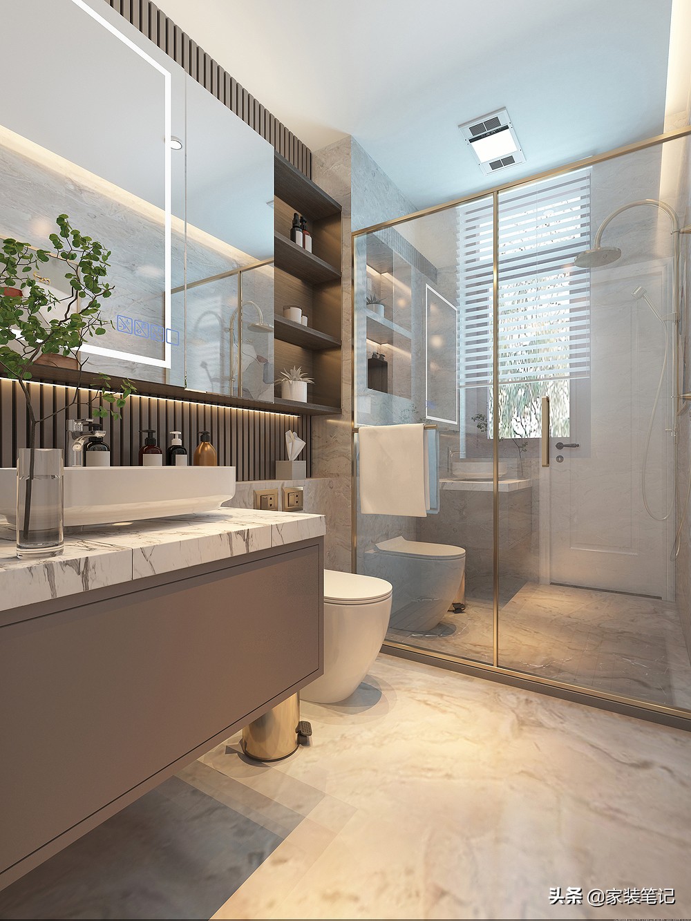 看了样板间就想买,轻奢风样板房小户型