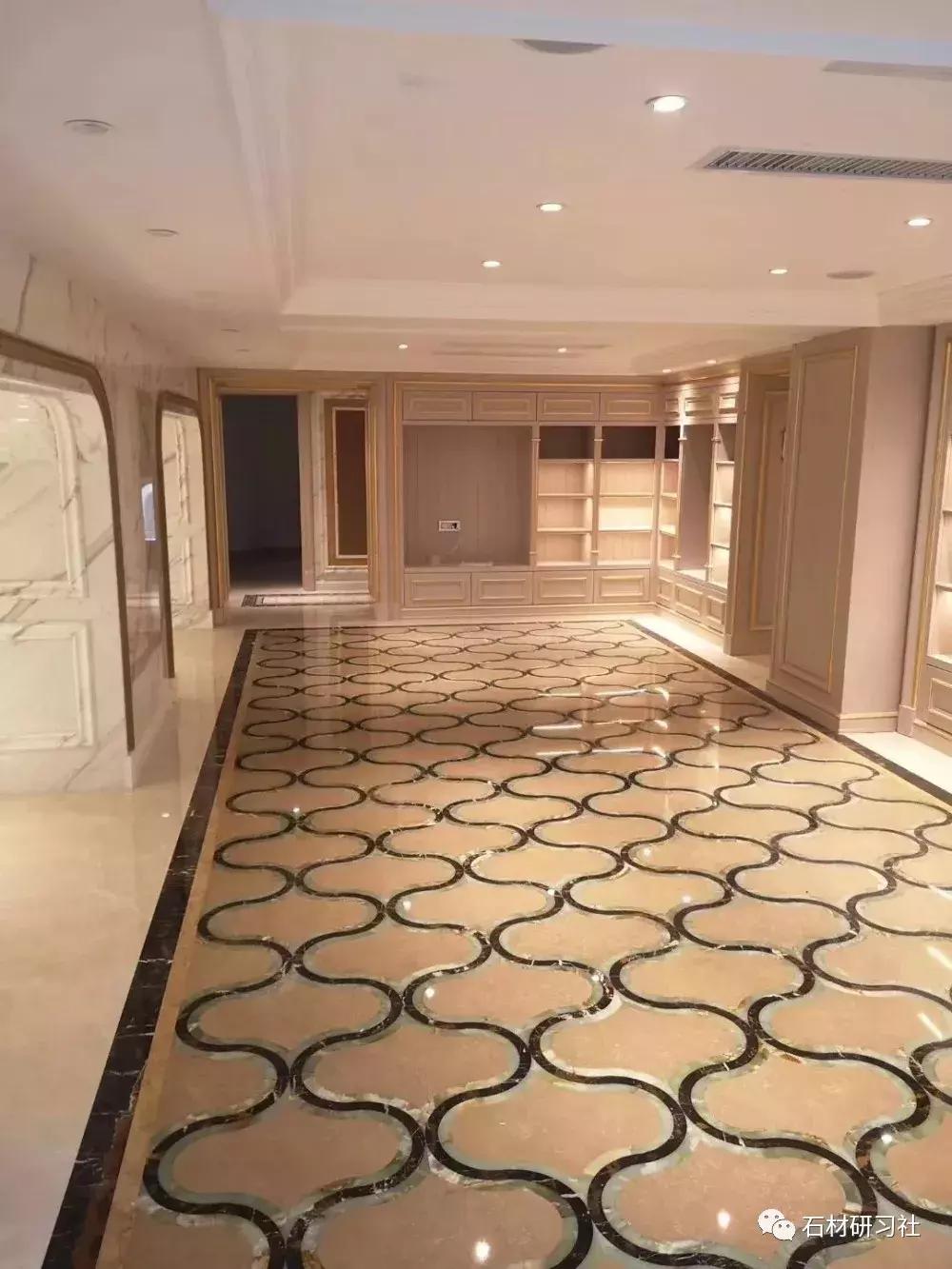 深圳豪宅别墅装修效果图,大理石豪宅整装