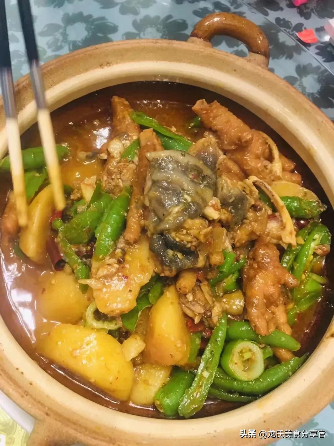 火锅鱿鱼炒鸡正宗做法,沂蒙山炒鸡火锅正宗做法