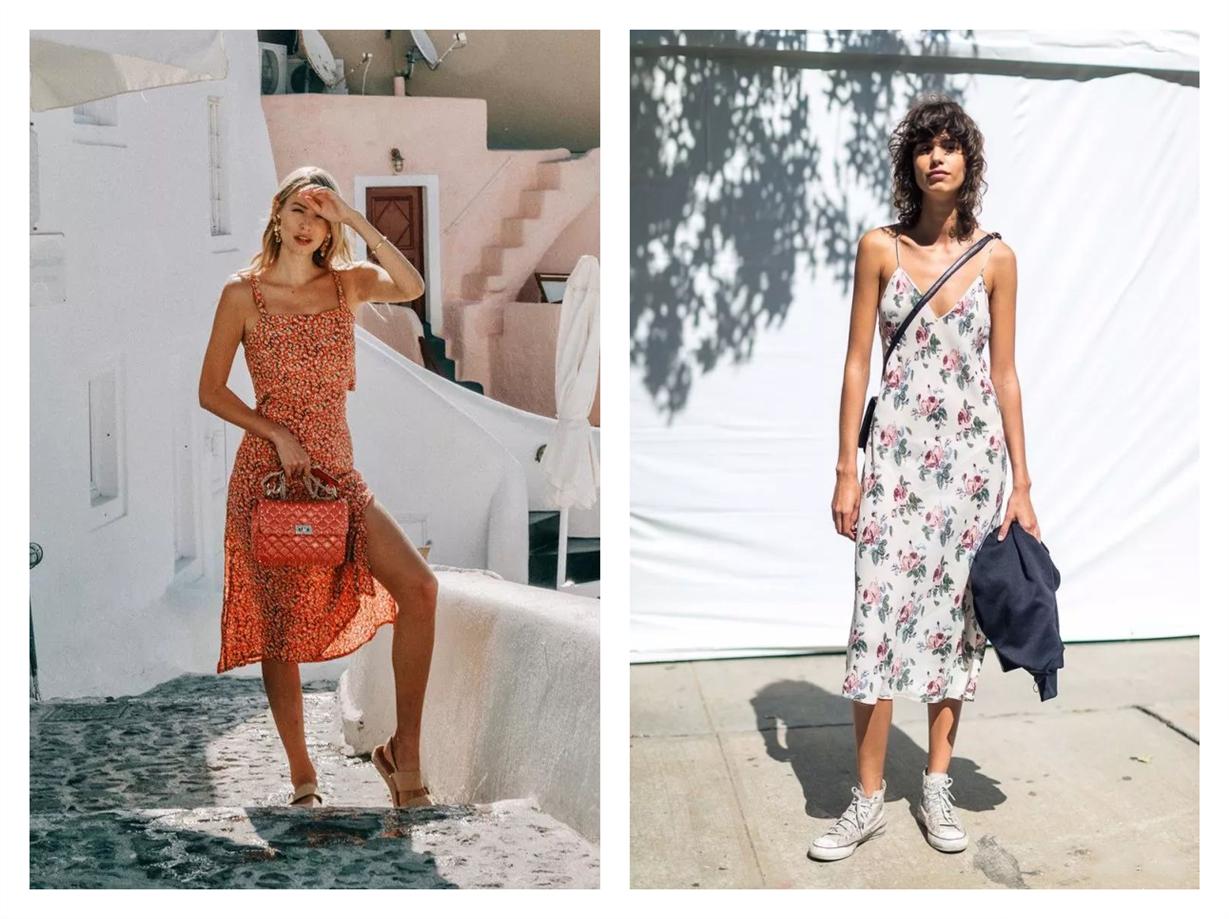 适合微胖穿的吊带裙,清凉感满满的吊带裙更适合夏天