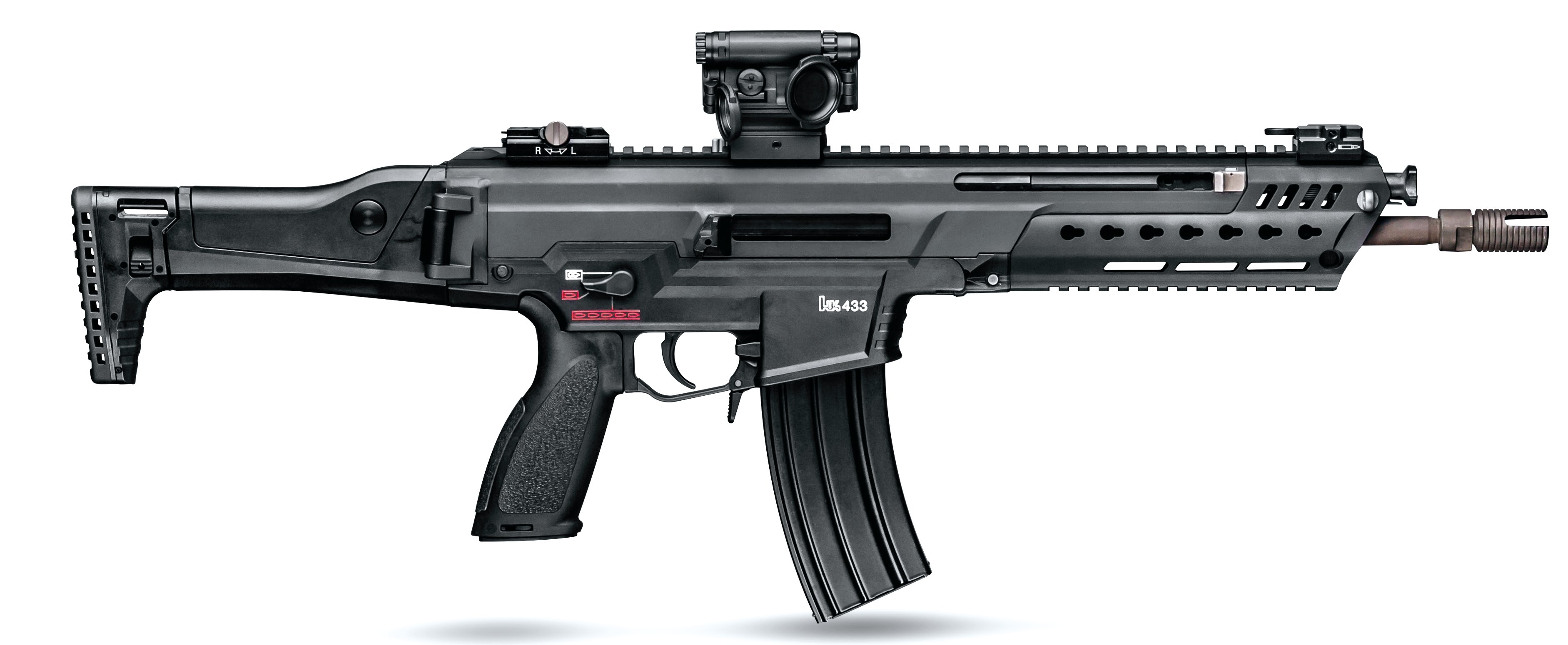 德国新一代步枪选型之谜：HK416/433与MK556比拼