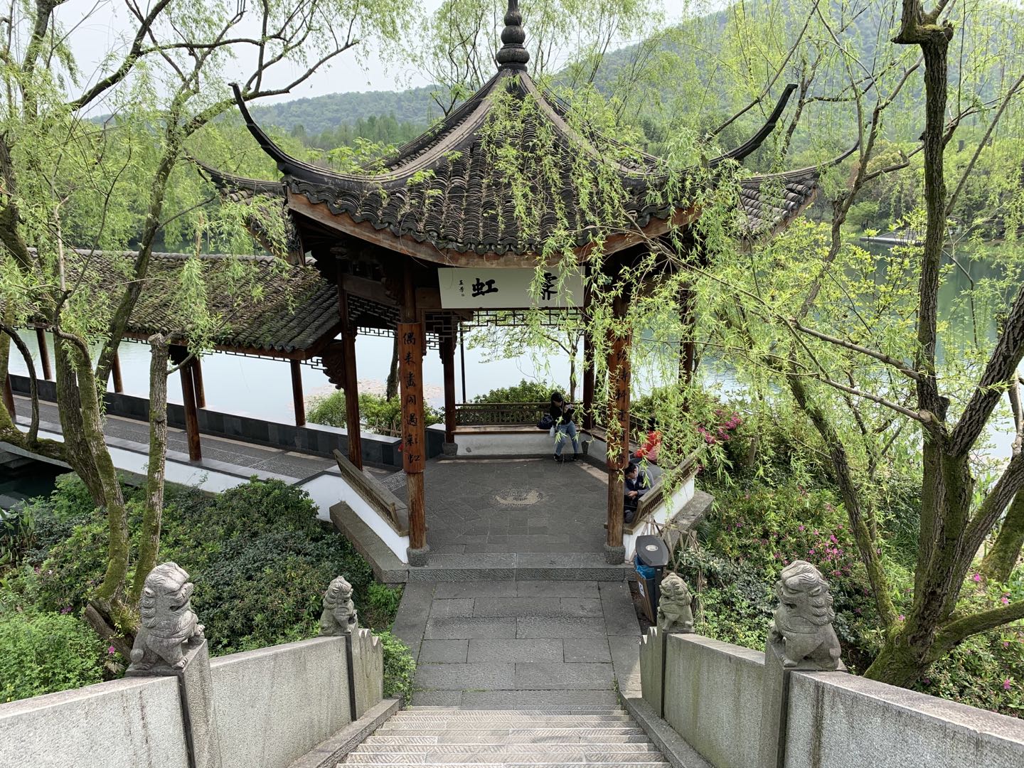 浴鹄湾茅家埠乌龟潭步行路线,浴鹄湾景区