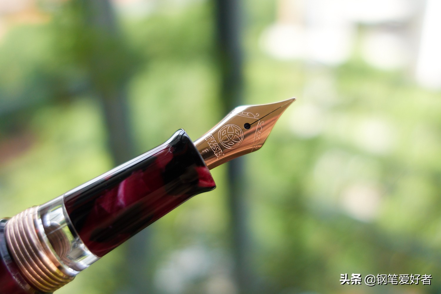 好看真的好看,三文堂钢笔580grii玫瑰金