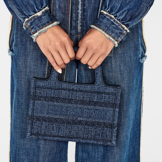 Dior发布迷你BookTote手袋:超迷你尺寸托特包