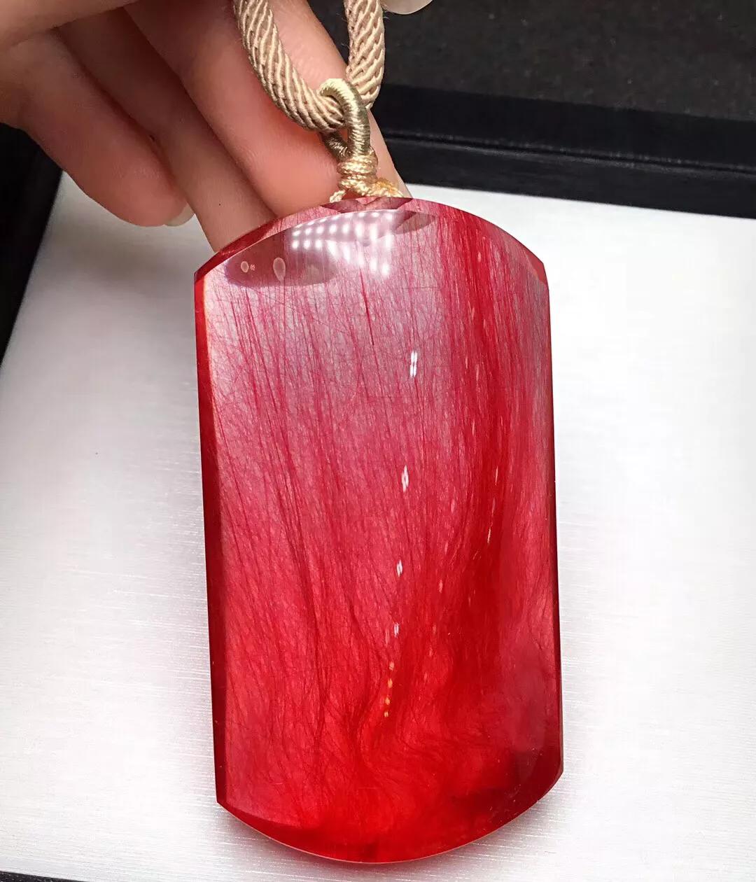 红发晶对比,红发晶宝石