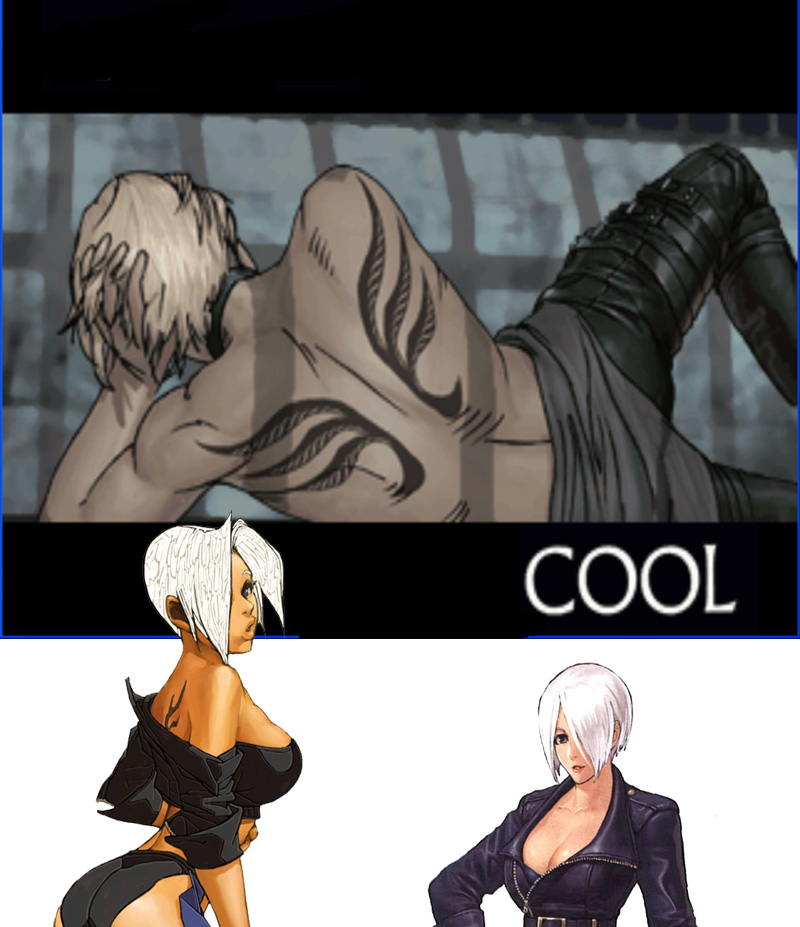 另类颓废风格斗游戏《堕落天使》，K和马克西马的原型来源于此