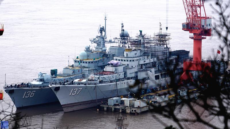 中国海军的四大金刚配置,中国海军第一代四大金刚舰艇