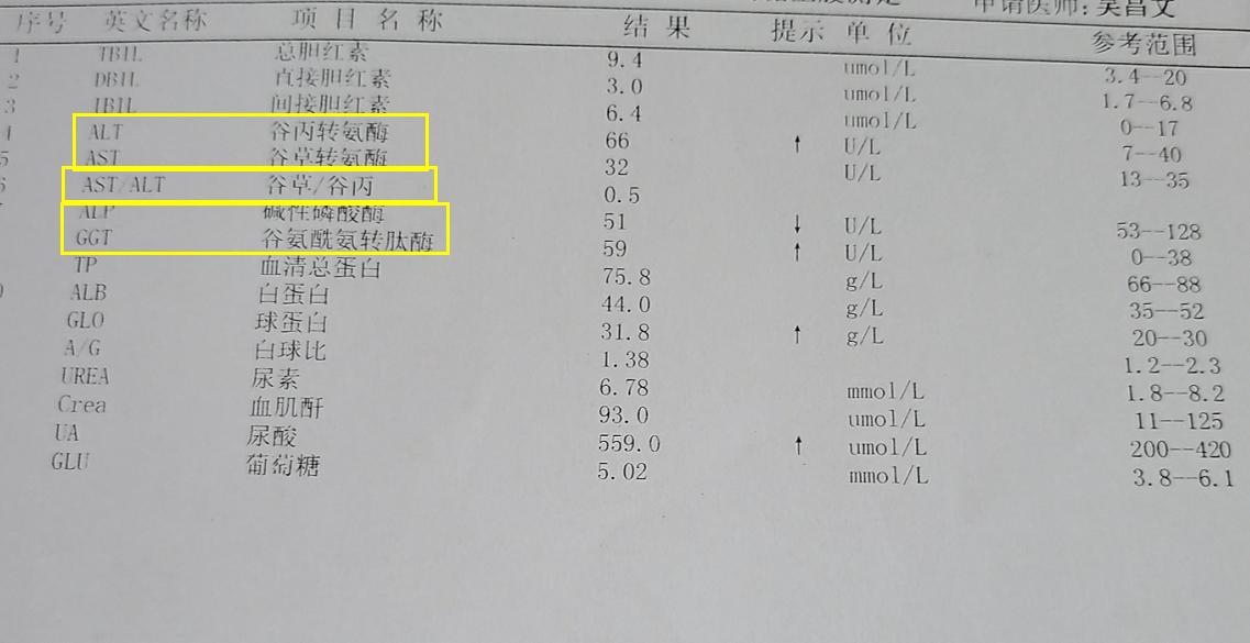 除了转氨酶,化验单上的这些“酶”也别忽视,是肝损伤呀