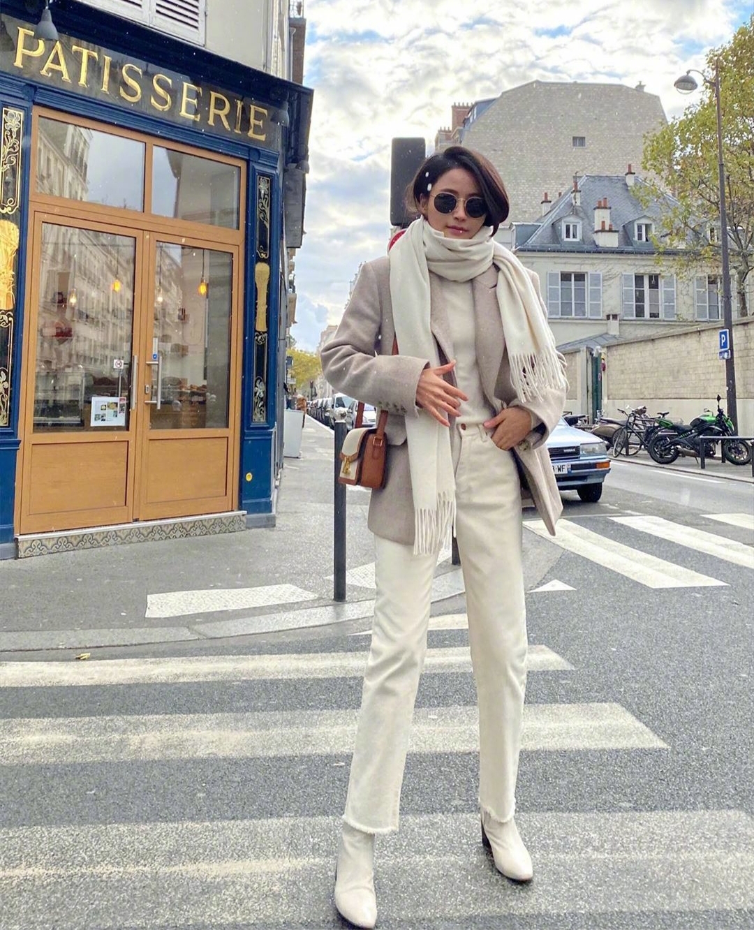 韩国直筒裤,韩系直筒裤穿搭