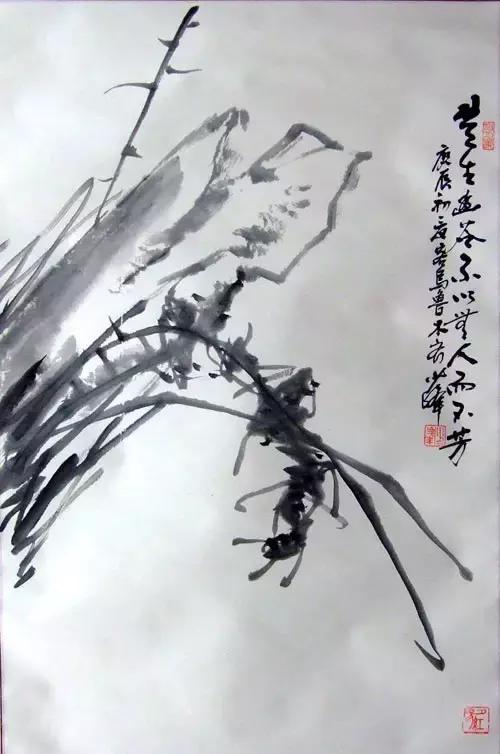 兰花的画法国画,兰花的画法步骤动画