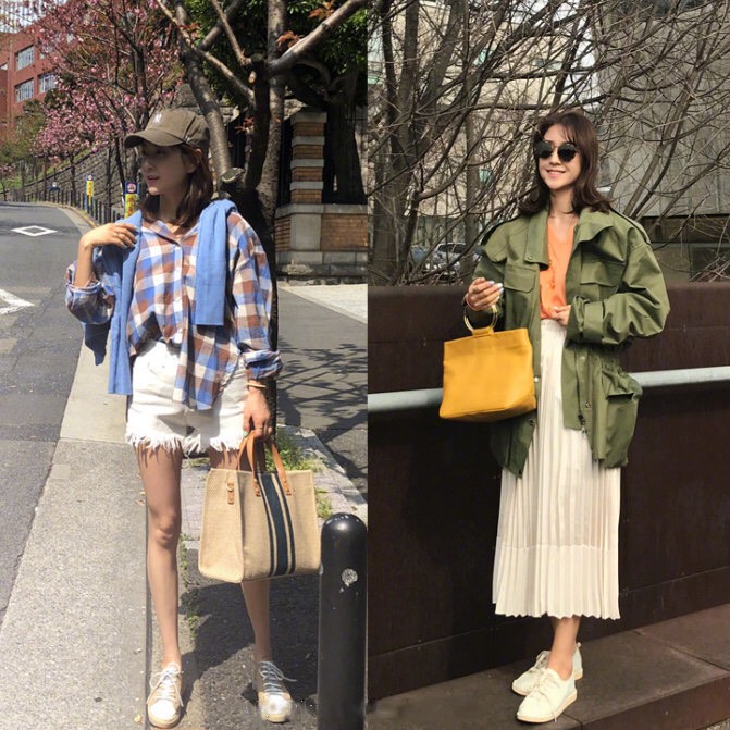 韩国小姐姐少女风夏季穿搭,看韩国小姐姐学穿搭