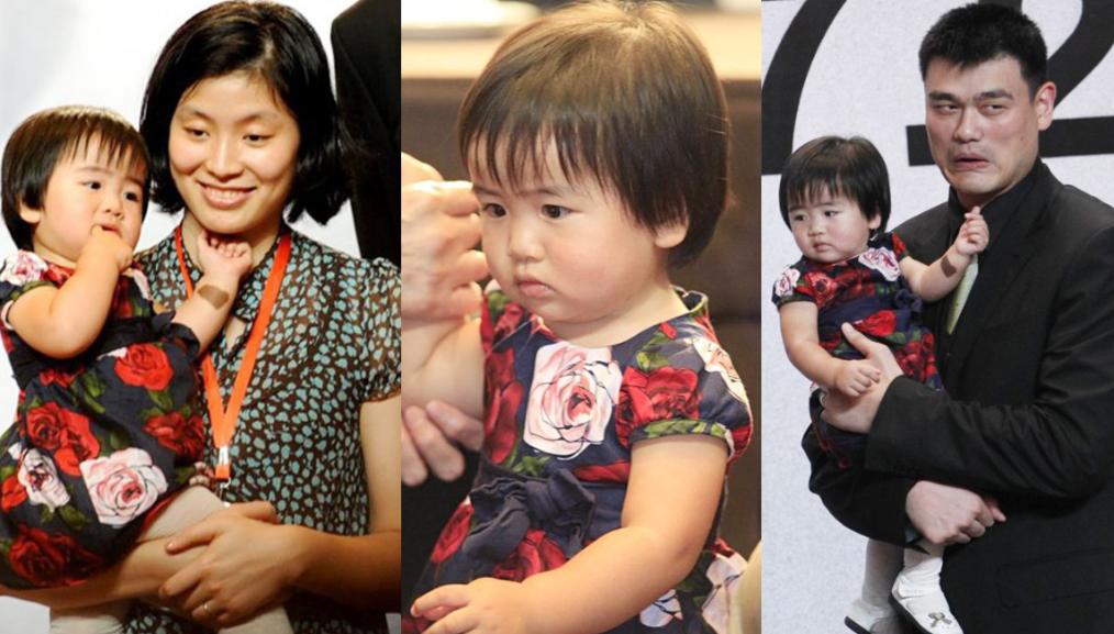 12岁1米9姚明女儿基因强大,姚明11岁女儿身高真的有一米七吗