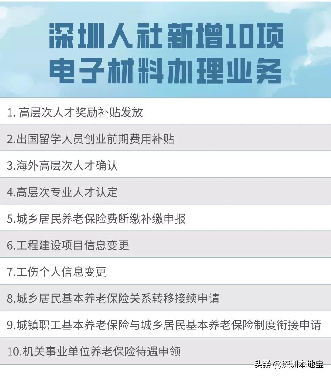 爱了！深圳再开通多项业务网上办！总有一个你需要