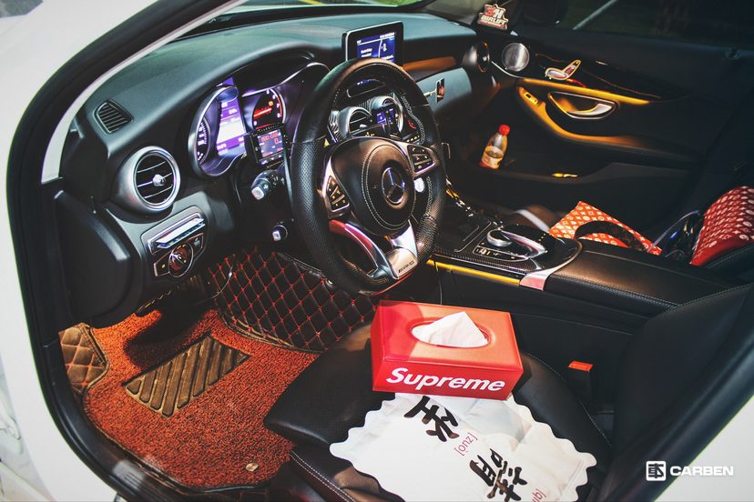 2016款奔驰c200旅行车,最美改装奔驰b200