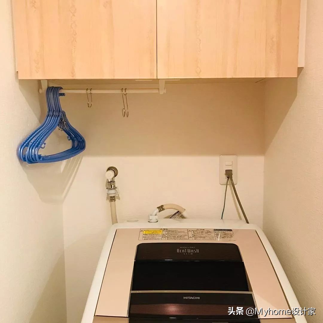 太变态了！1㎡洗衣房都能榨出5倍收纳，不愧是日本主妇