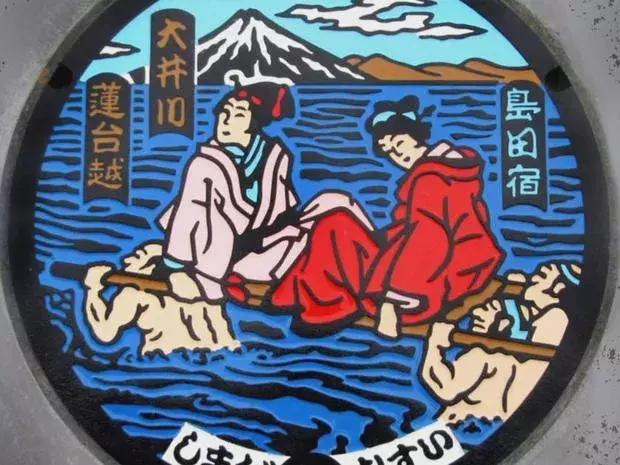 在日本，井盖儿都有美女粉丝团