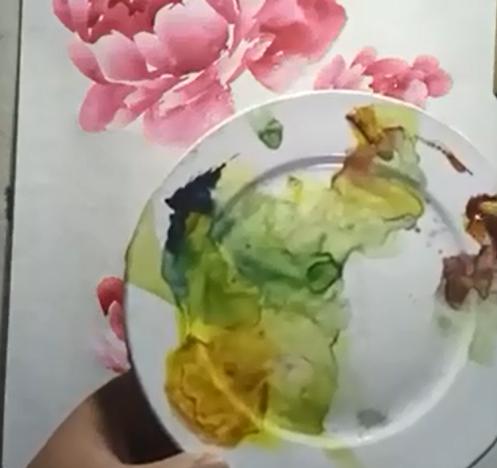 干货！简单的写意牡丹画法步骤，看完的人都会画了，您学会了么？