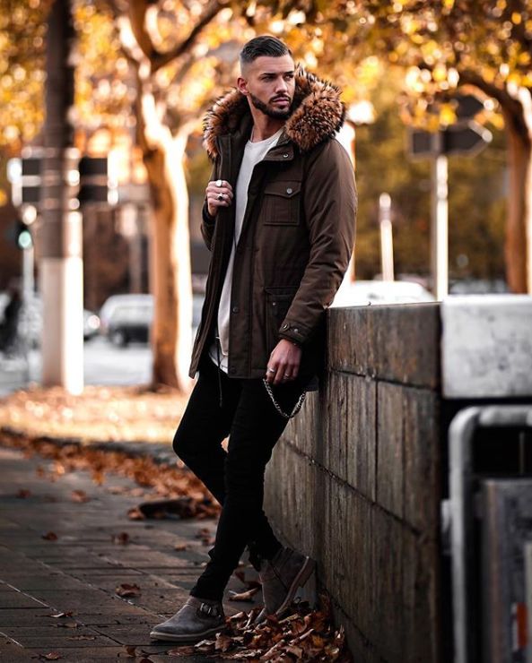 型男必备男士真皮潮流马丁靴,型男通勤靴子