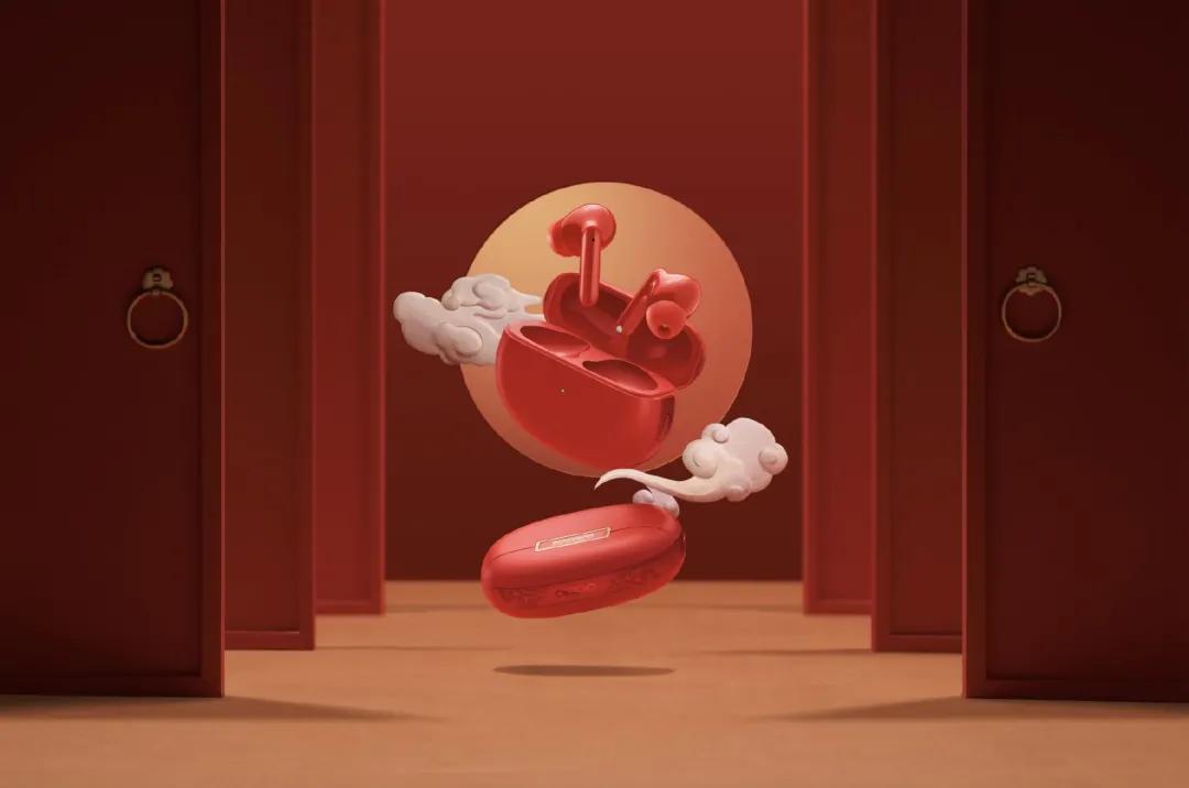 oppo耳机encox故宫,oppo日本联名概念耳机