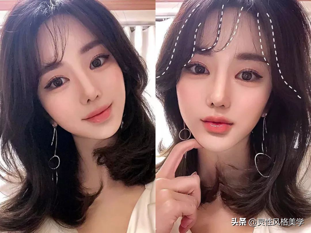 法式刘海低马尾适合什么脸型,法式刘海适合什么脸型的发型