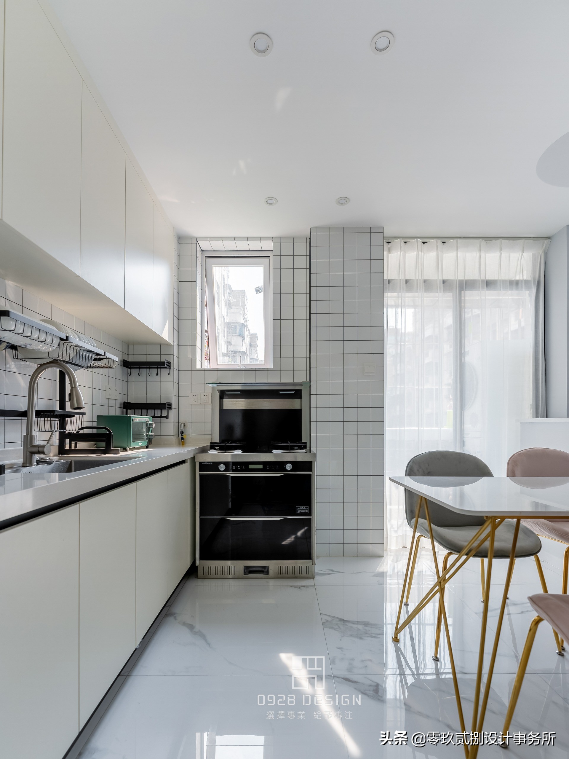 「零玖贰捌设计」65㎡“老破小”格局全改，变身阳光明媚小清新