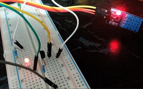 单片机好玩的外设,单片机温度报警的电路图