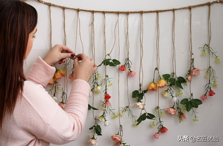 鲜花制作干花饰品教程,鲜花手工制作全过程