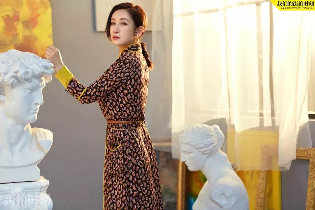 秦海璐夏季穿搭,秦海璐时尚穿搭