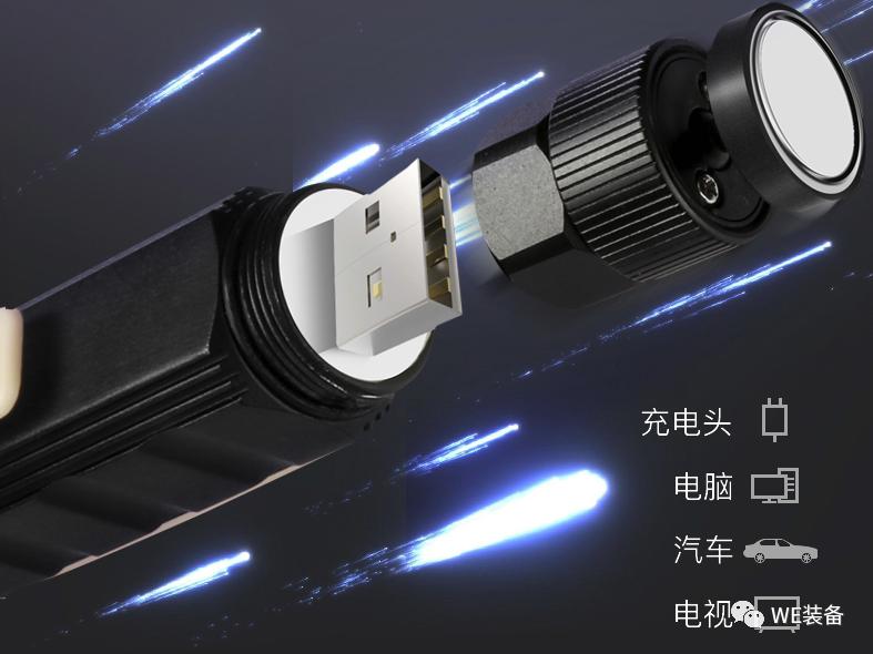 超亮迷你手电筒图文,多功能户外照明小手电