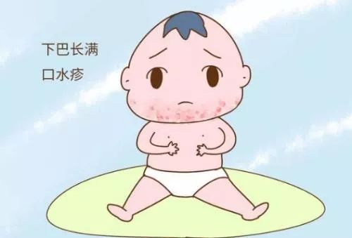 宝宝脸蛋出现一片一片的红块,宝宝白白的是粟粒疹吗