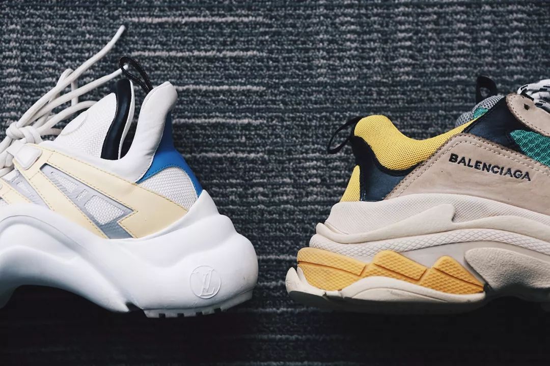 lv老爹鞋上脚效果,lv老爹鞋女款archlight