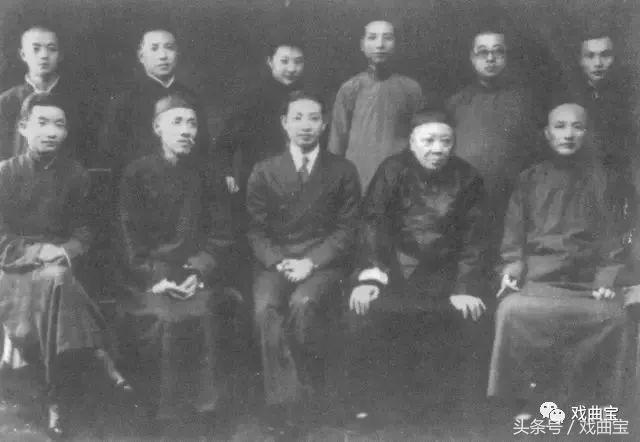 梅兰芳和武汉的关系,梅兰芳与京剧名人聚会