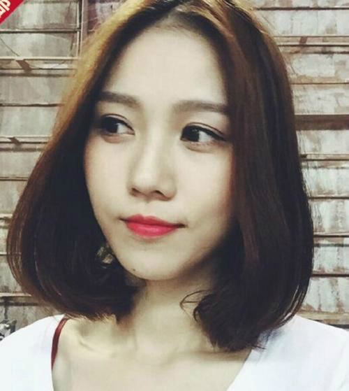 宋茜最新发型甜美百搭超减龄,短发发型女宋茜同款