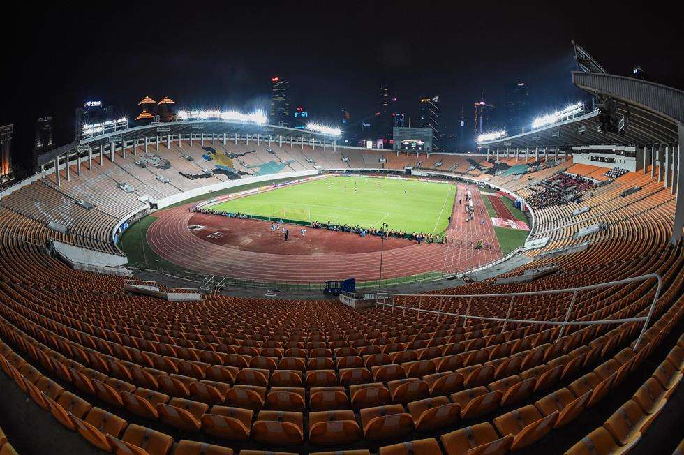 足球场震撼场面中国,东亚足球四大标志性球场