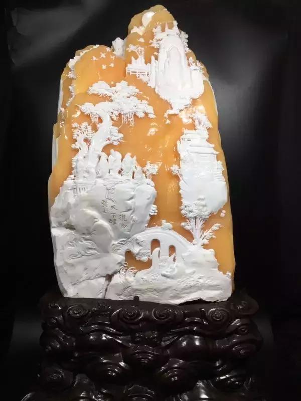 田黄寿山石真品图片,国宝级寿山石田黄