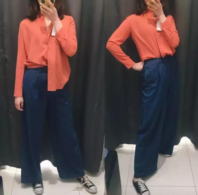 优衣库的试衣间是什么样子的,优衣库肥佬裤
