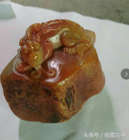 寿山石田黄石与阿富汗玉原石,田黄石和寿山石印章有区别吗