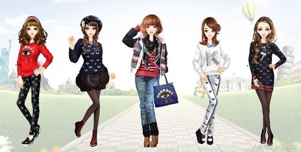 qq秀穿搭同款,qq秀服装搭配