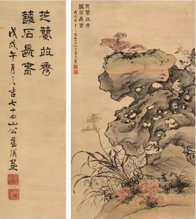 鉴赏历代名家画兰花30幅中国画,历代名家兰花作品