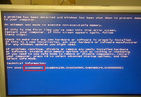 常见的电脑蓝屏代码和解决方法,电脑蓝屏代码0xc0000005